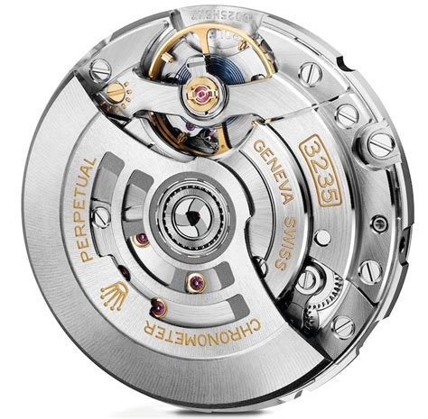 The Rolex Chronergy escapement in Caliber 3235 .